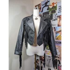 Vintage Western Leather Jacket